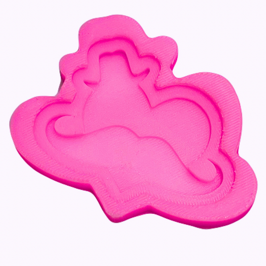 MOLDE CORAZÓN SOMBRERO BIGOTE MSPAPA14