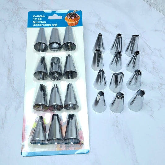 BOQUILLAS GRANDES 12 PCS