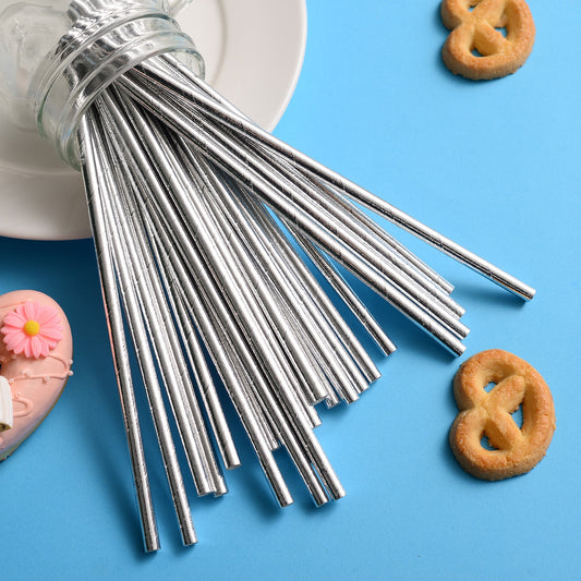 SORBETES PLATINADO COLOR PLATEADO