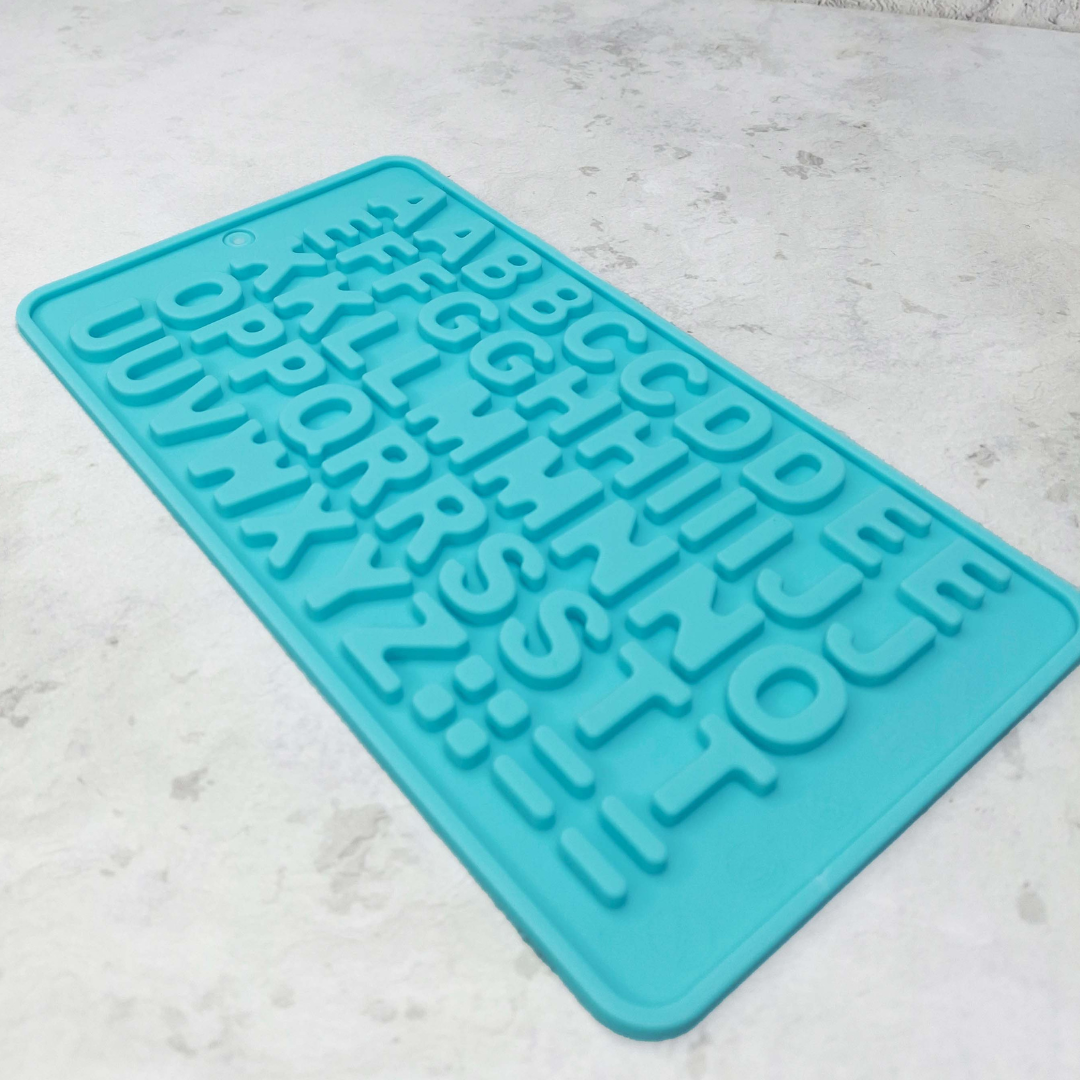 SILICONE CHOCOLATE LETTERS