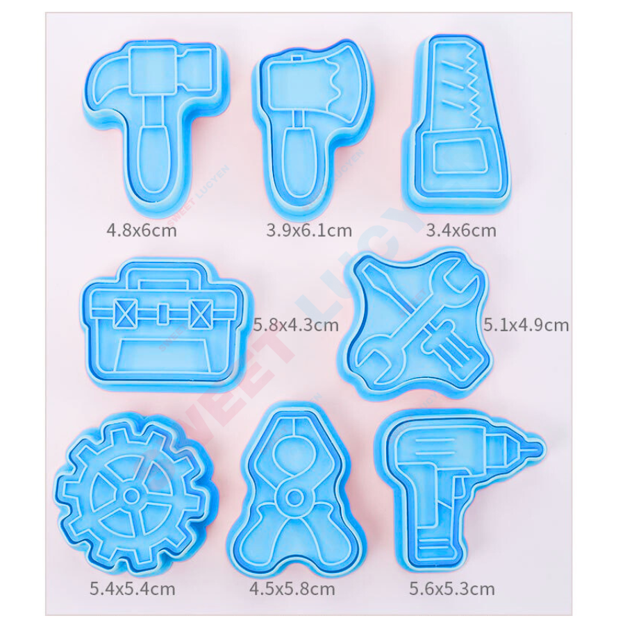 SET CORTADORES DE HERRAMIENTAS 8 PCS