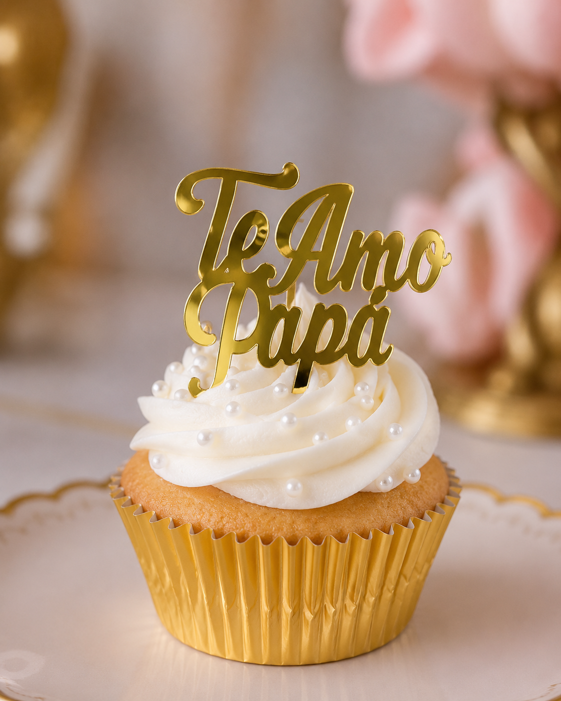 Topper Acrilico 5.5cm Dia del Padre #8