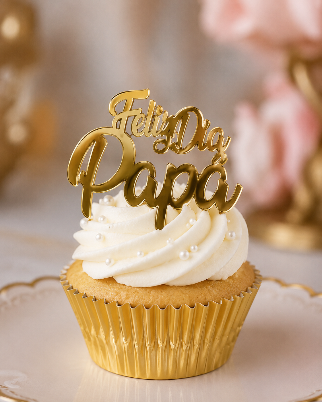 Topper Acrilico 5.5cm Dia del Padre #9