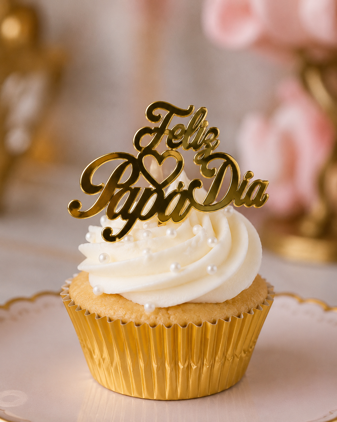 Topper Acrilico 5.5cm Dia del Padre #7