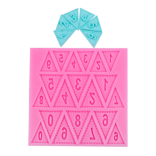 MOLDE BANDERINES NUMEROS RN