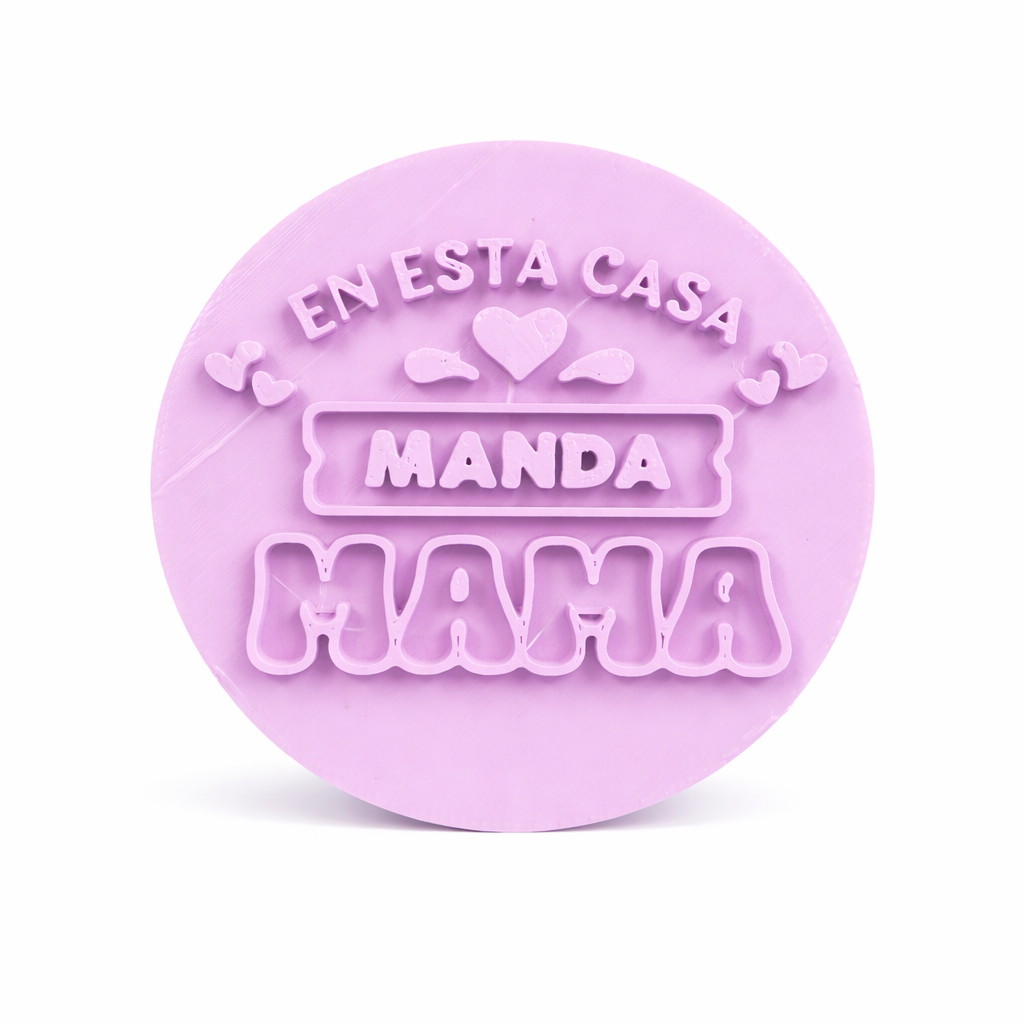 Stamp Circular 6.5 cm #006