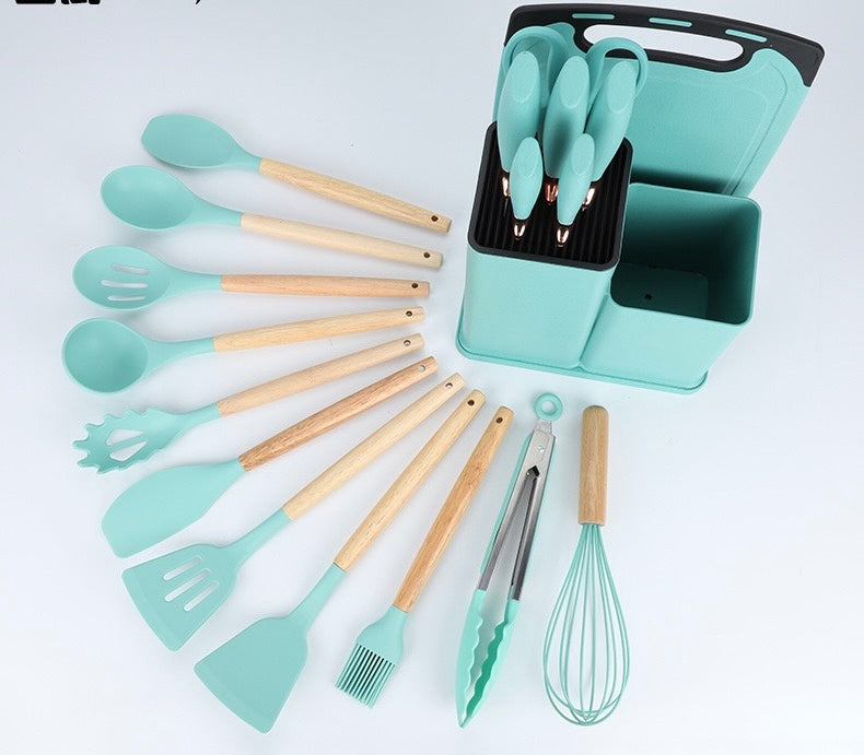 SET CUCHILLOS Y ESPATULAS