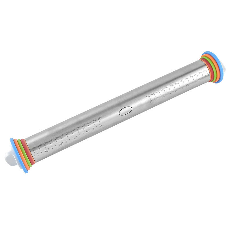 RODILLO ACERO CON TOPES 38 CM
