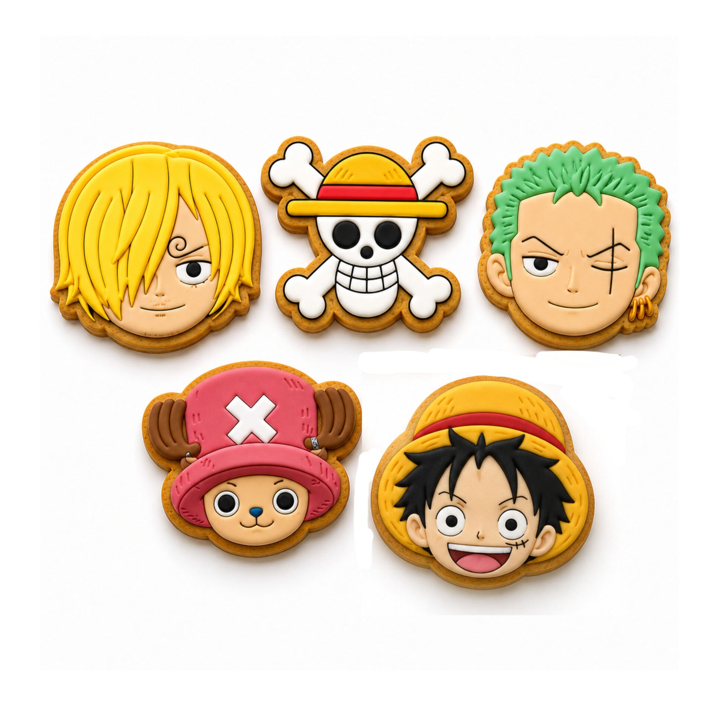 Set 5 Cortadores 5-7 cm One piece