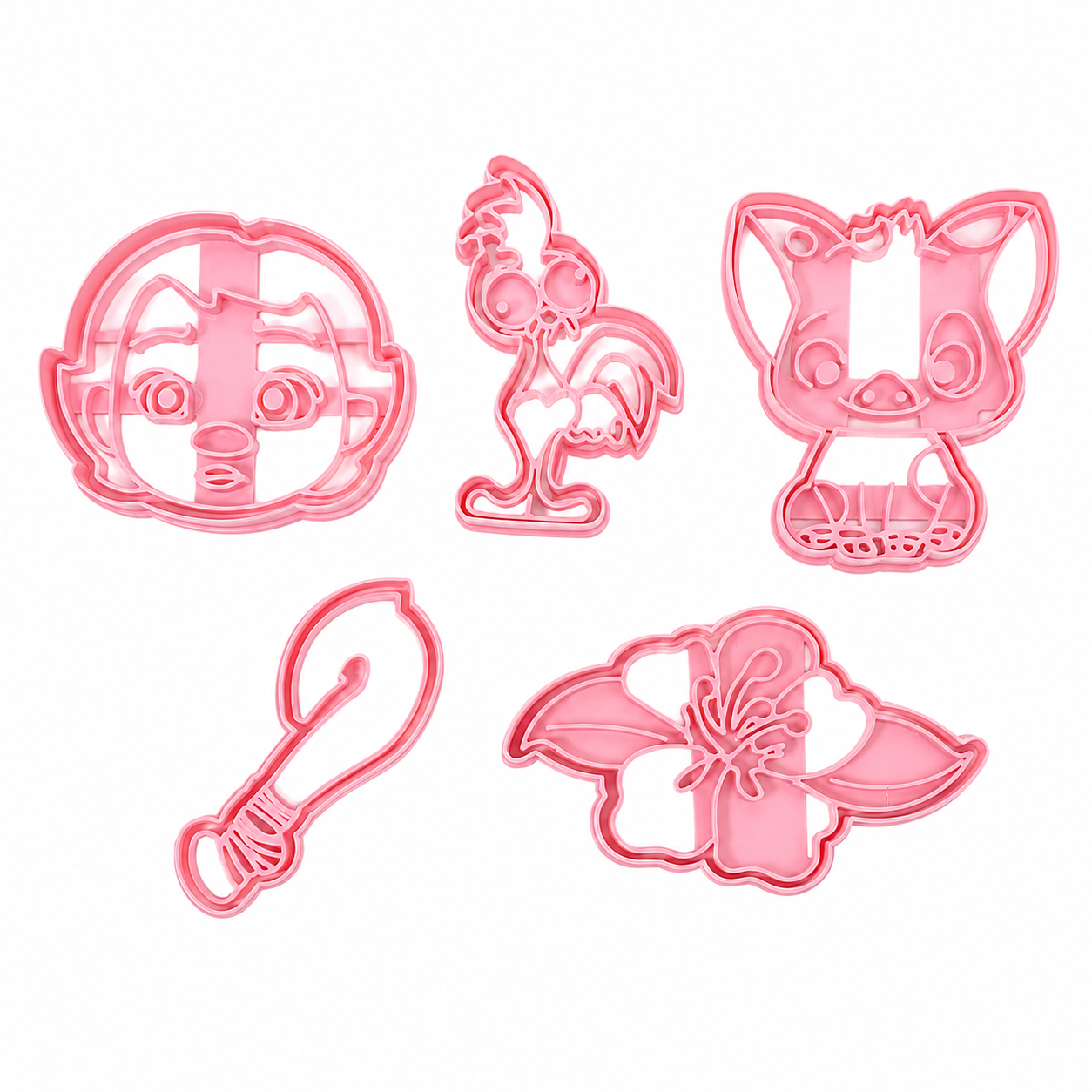 Set 5 Cortadores 5-7 cm Moana