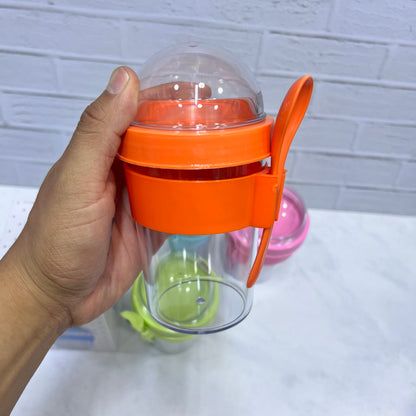 Yogurera porta Snack POLICARBONATO