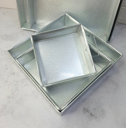 SQUARE BROWNIE MOLD SET X 5PCS