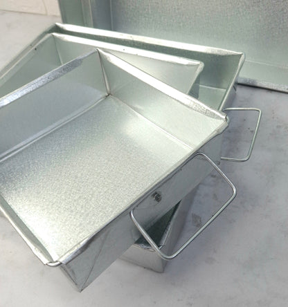 SQUARE BROWNIE MOLD SET X 5PCS