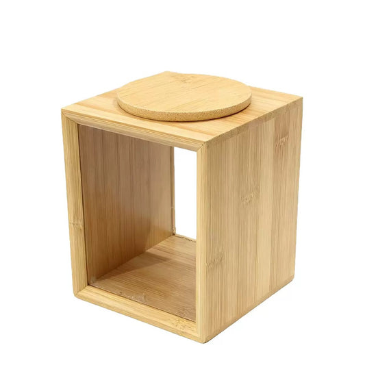 Porta Cereales Bambú/Acrílico