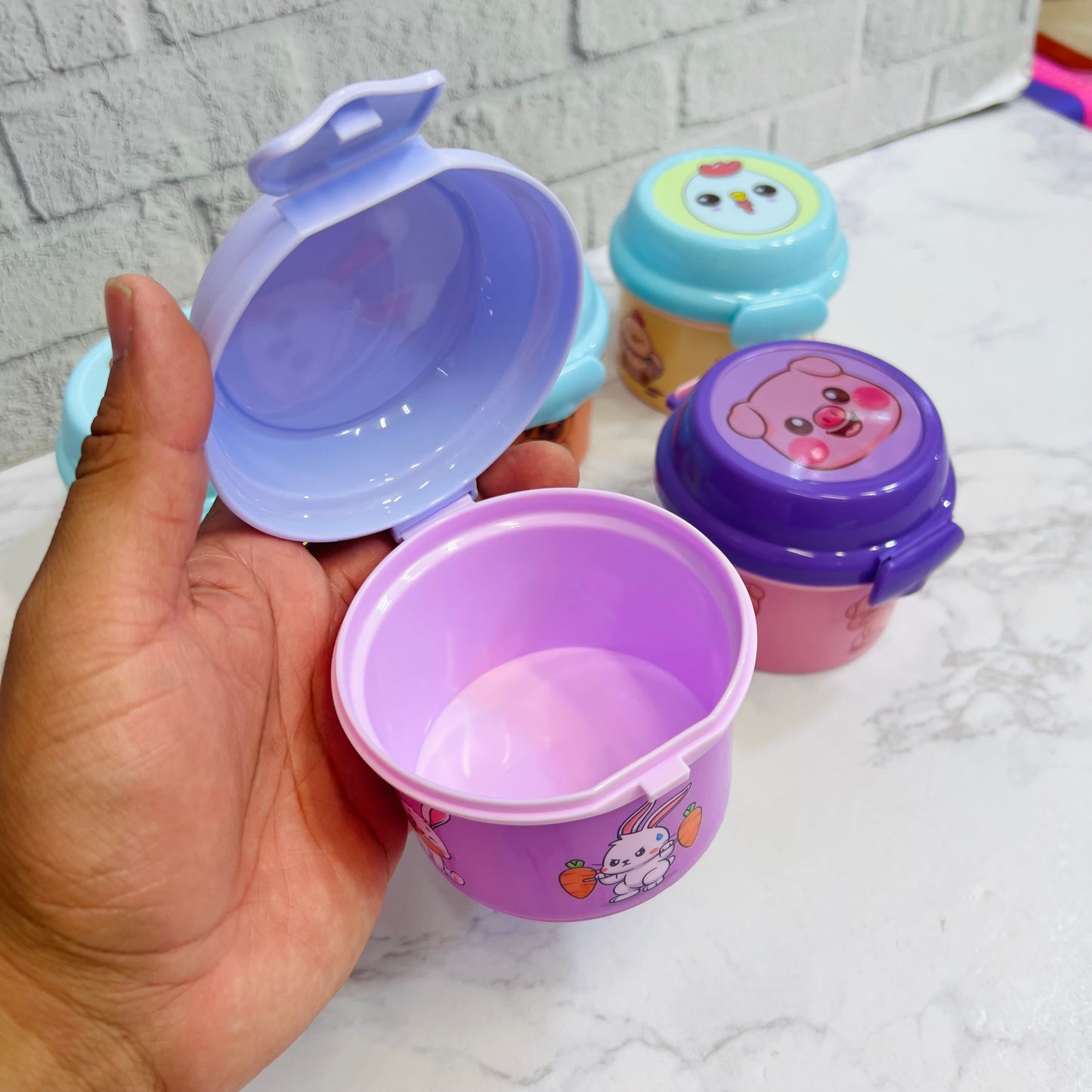 Envase Porta Snack de Lonchera