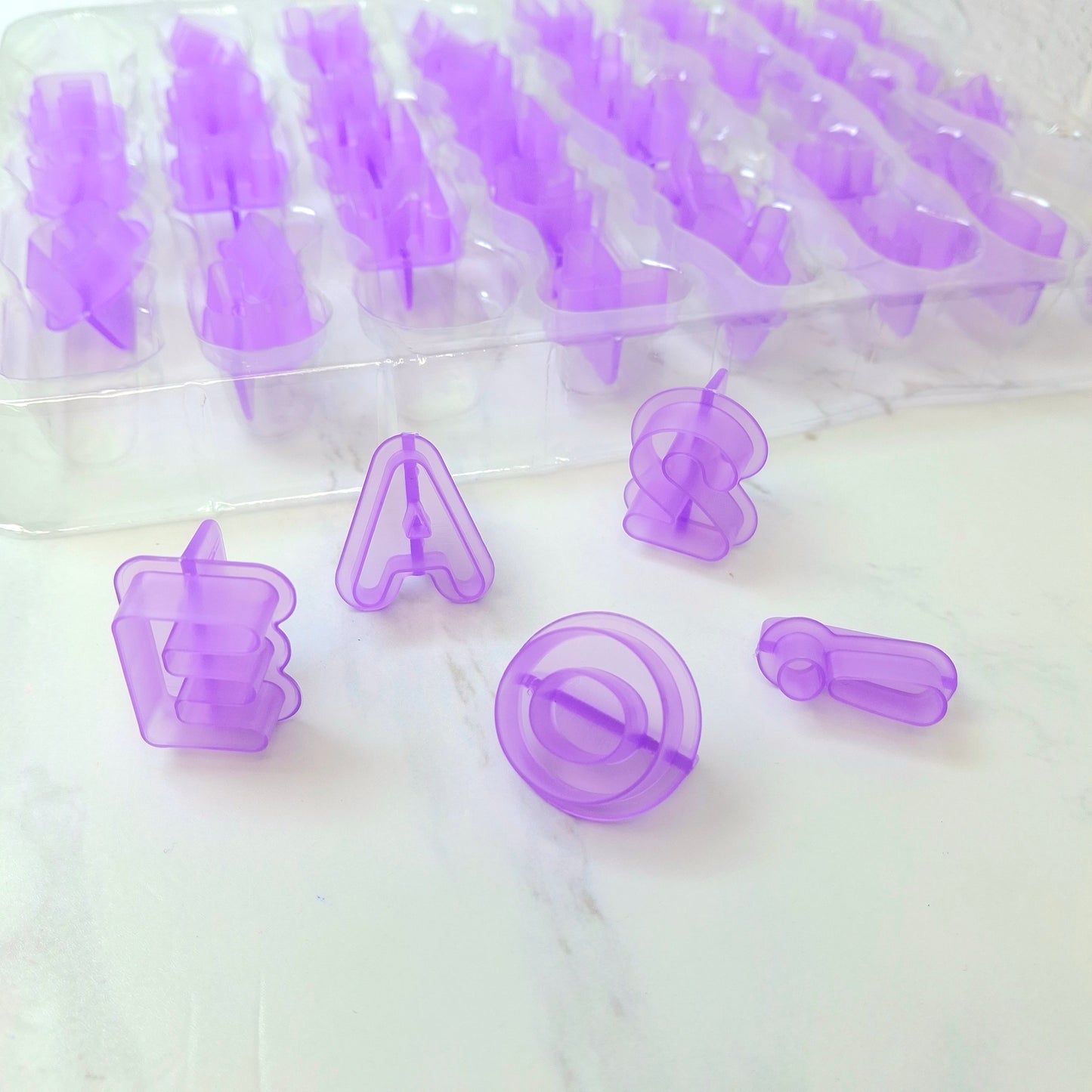 LETRAS NUMEROS 40 PCS