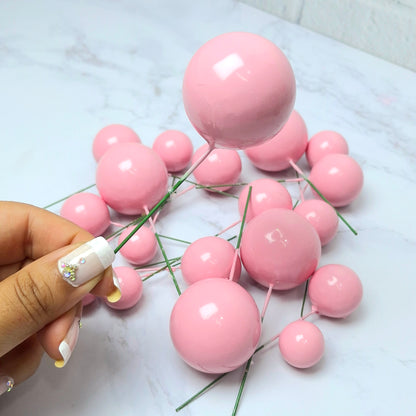 SET ESFERAS PARA DECORAR TORTAS