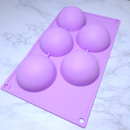 SIL. MOLDE SEMIESFERA 5 CAV