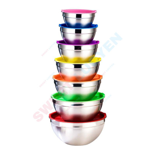 SET BOWL X7 PCS CON TAPAS