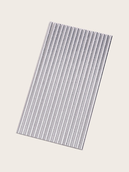 SORBETES PLATINADO COLOR PLATEADO