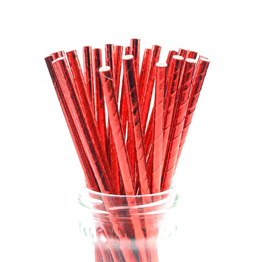 SORBETES PLATINADO COLOR ROJO