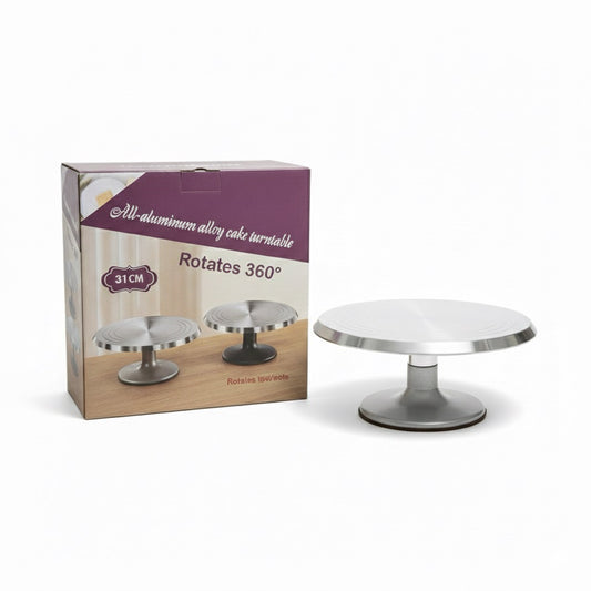 BASE GIRATORIA METAL/ALUMINIO 32 CM