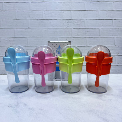 Yogurera porta Snack POLICARBONATO