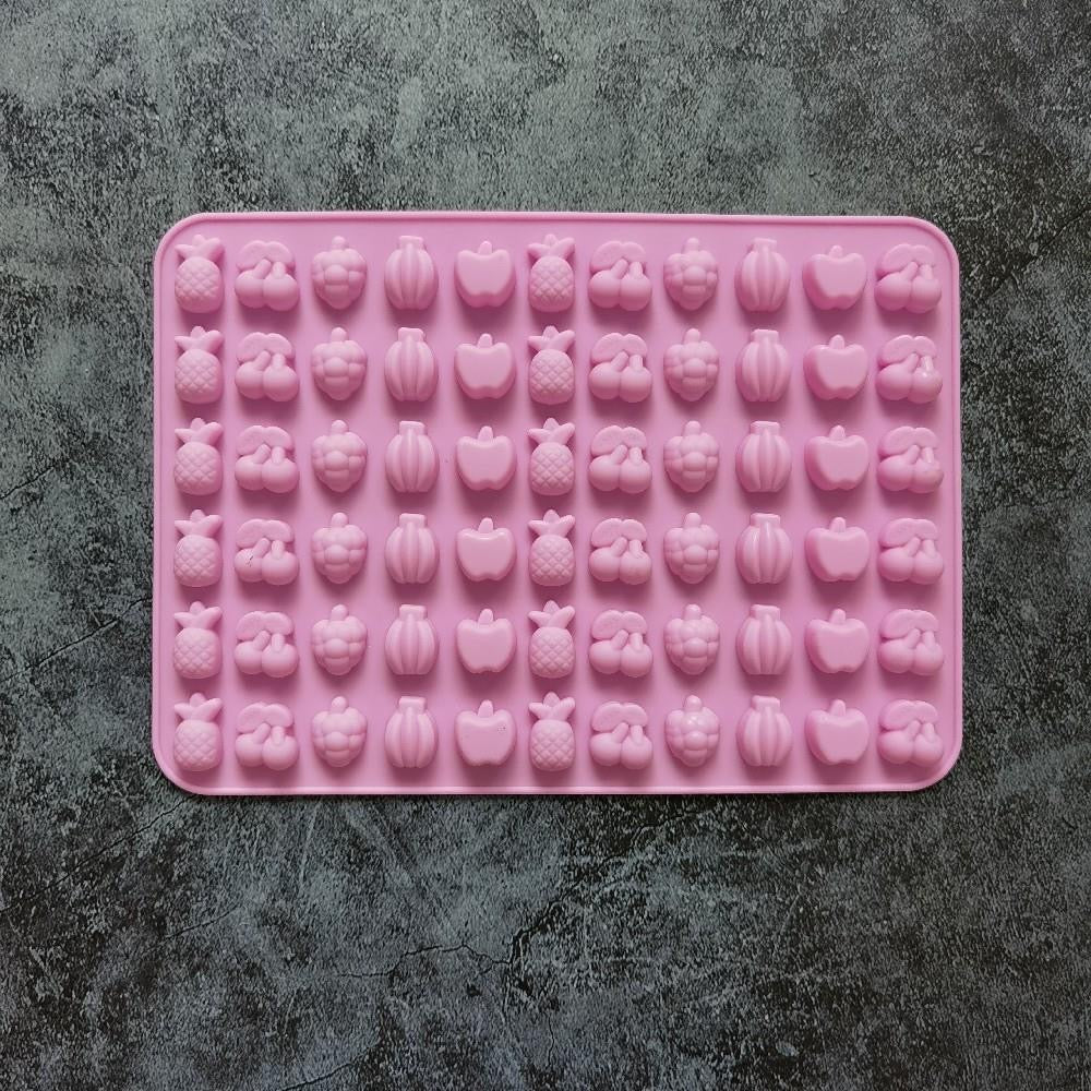 Molde Gomitas Frutas 1-2cm