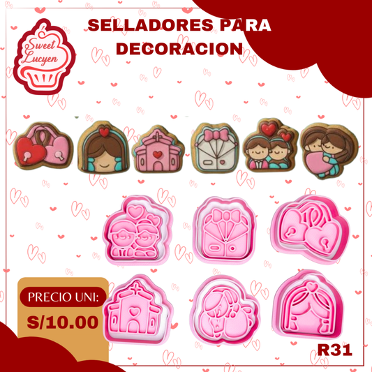 Set 6 Mini Cortadores