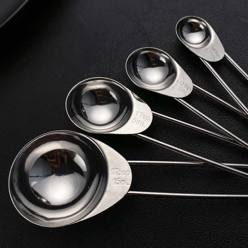 Set Cucharitas Medidora Acero Inoxidable