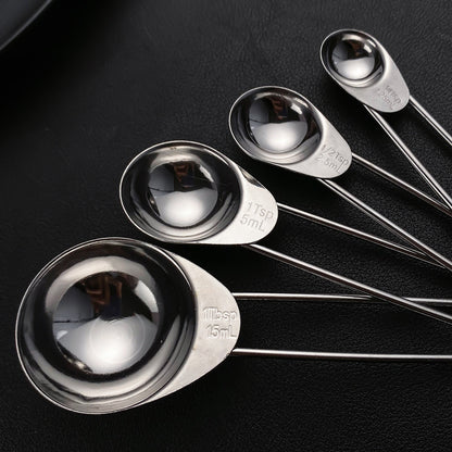 Set Cucharitas Medidora Acero Inoxidable