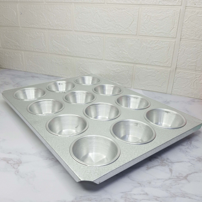 12-CAV PRESSED CUPCAKE PLATE