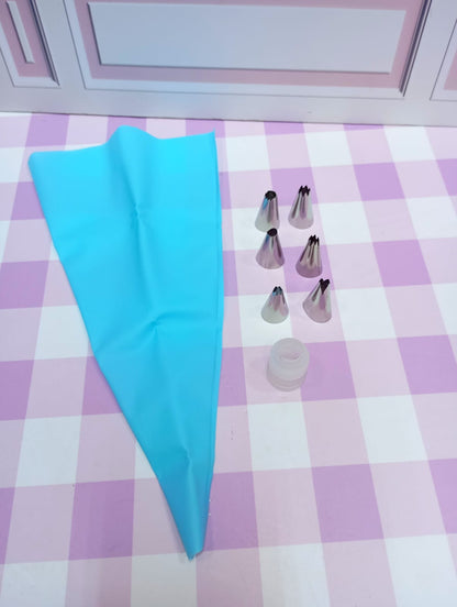 Set 6 Boquillas manga y acoplador