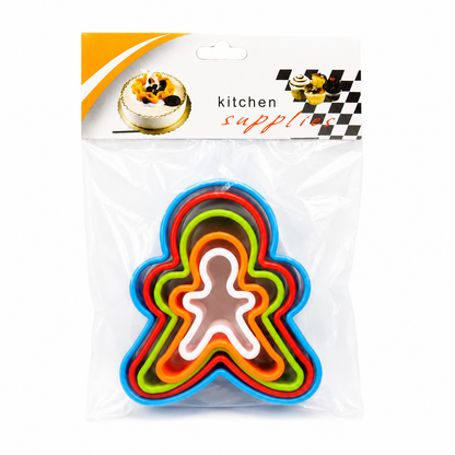 Cortador de Alfajor Gengibre 5 pcs