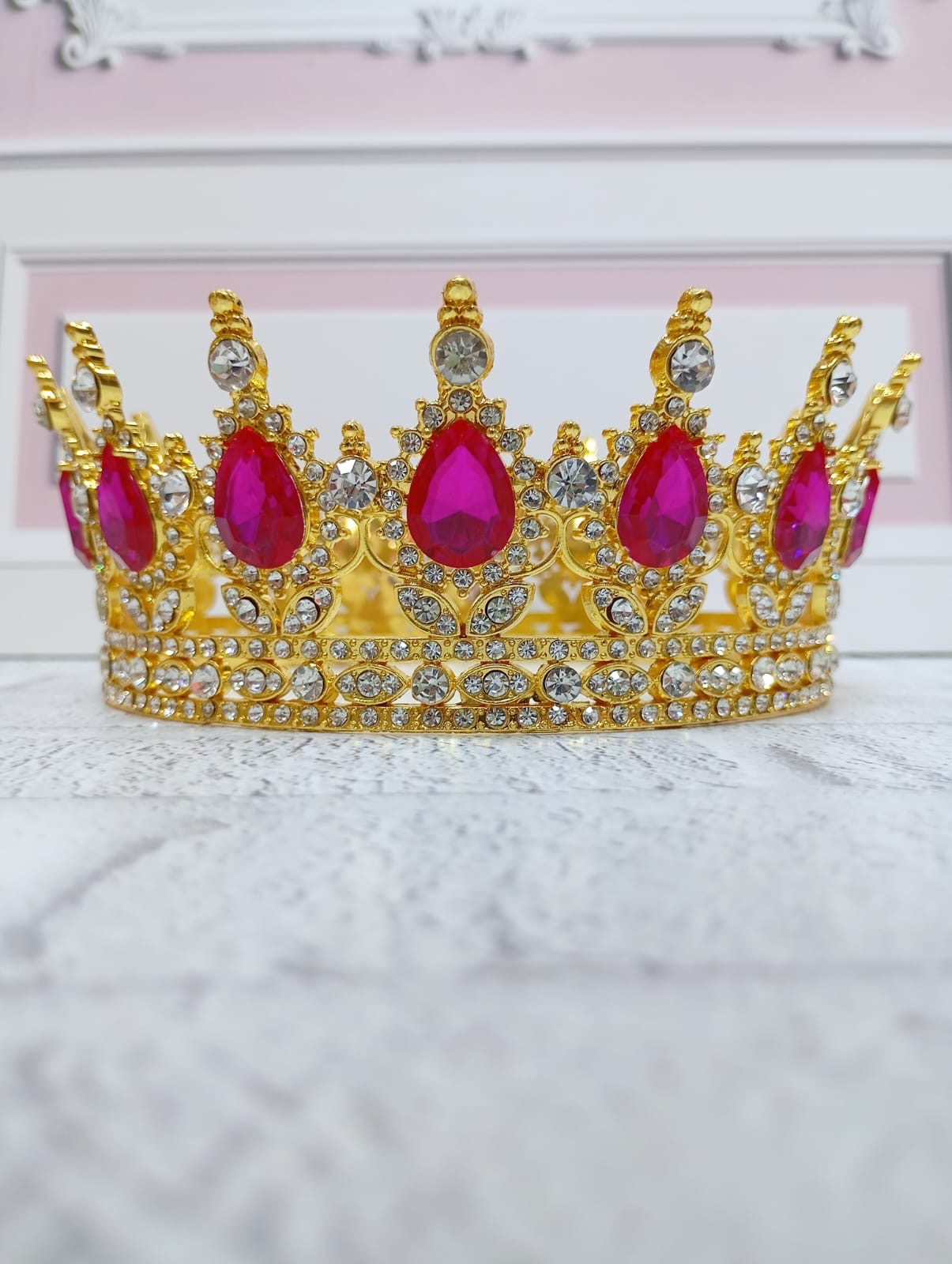 CORONA DE METAL 15 CM