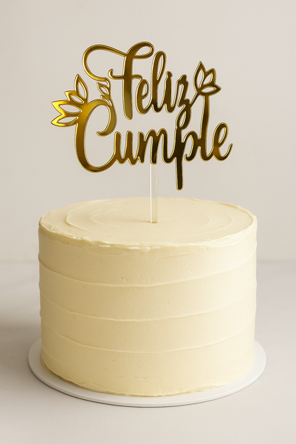 Topper Acrílico 13x13 cm