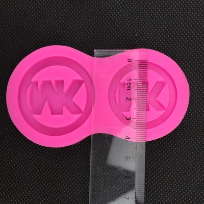 MOLDE MARCA DE CARTERA MK RN