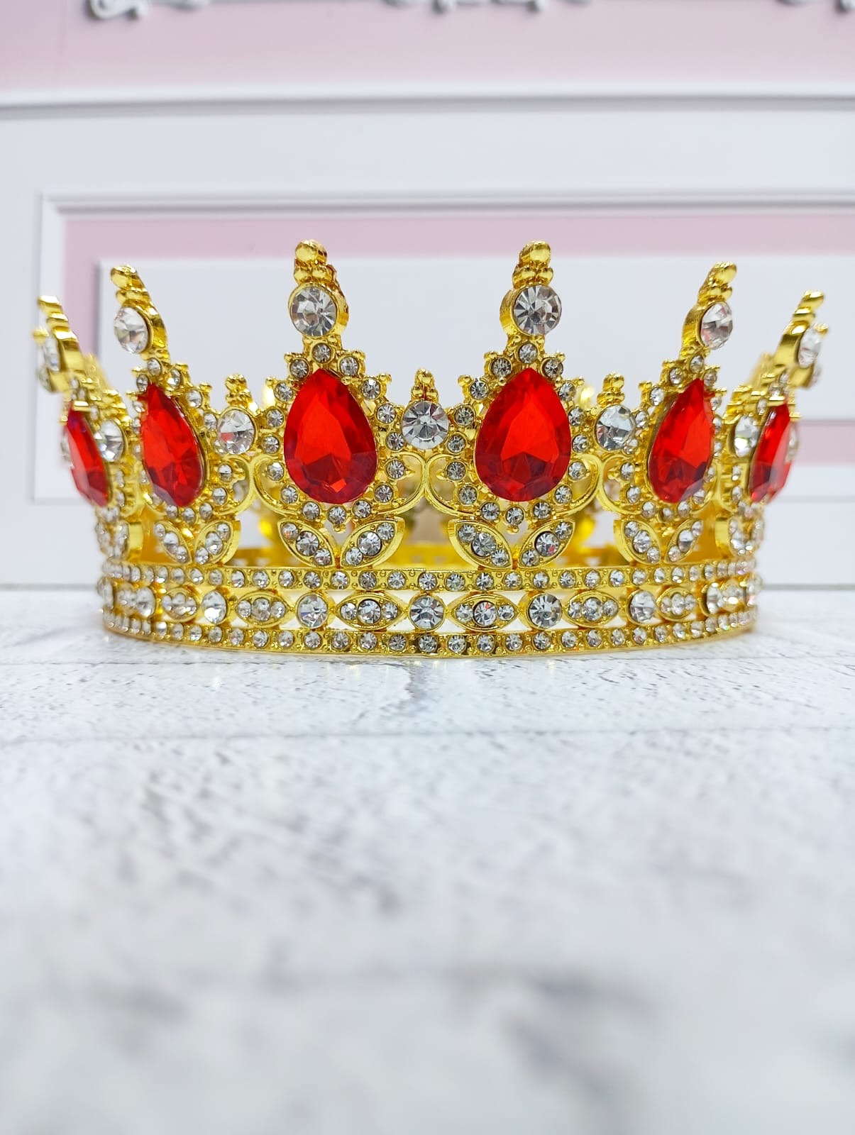 CORONA DE METAL 15 CM