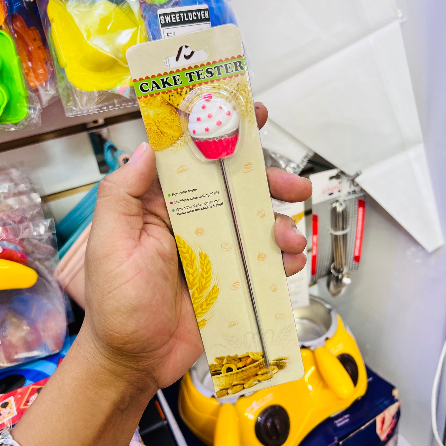 Probador de Pastel Cupcake