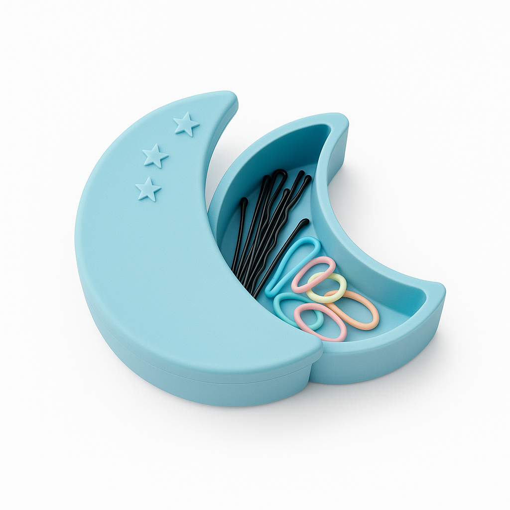 Pastillero en forma de Luna