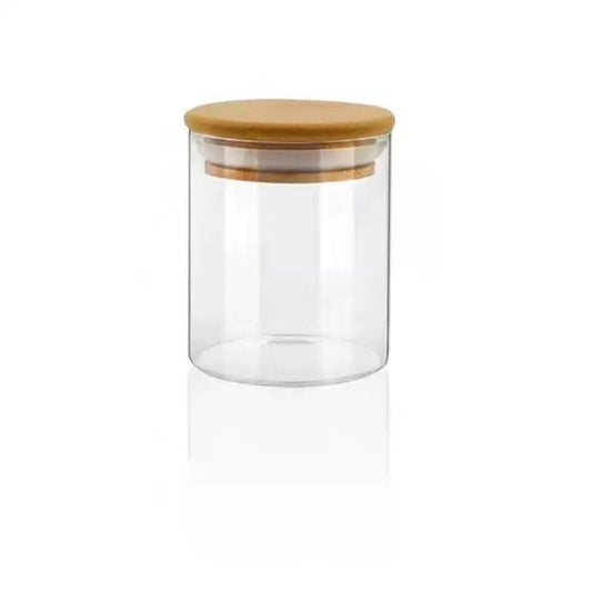 Mini envase Borosilicato/Bambú 200ml