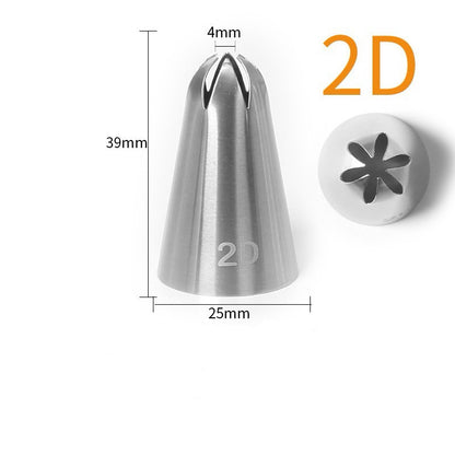 BOQUILLA 2D ACERO INOXIDABLE