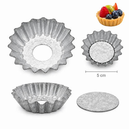 Molde Tartaleta #5 Aluzinc