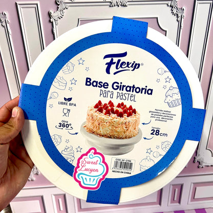 Base Giratoria plastico 28 cm