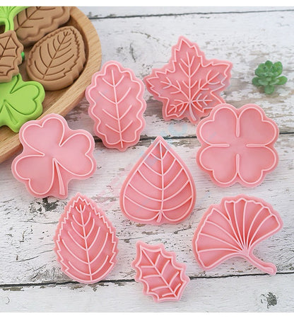 CORTADORES HOJAS 8 PCS CK