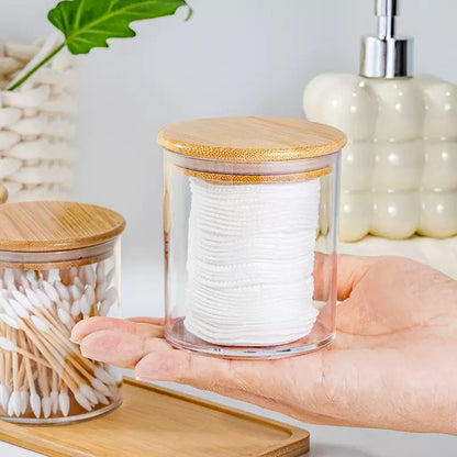 Mini envase Borosilicato/Bambú 200ml