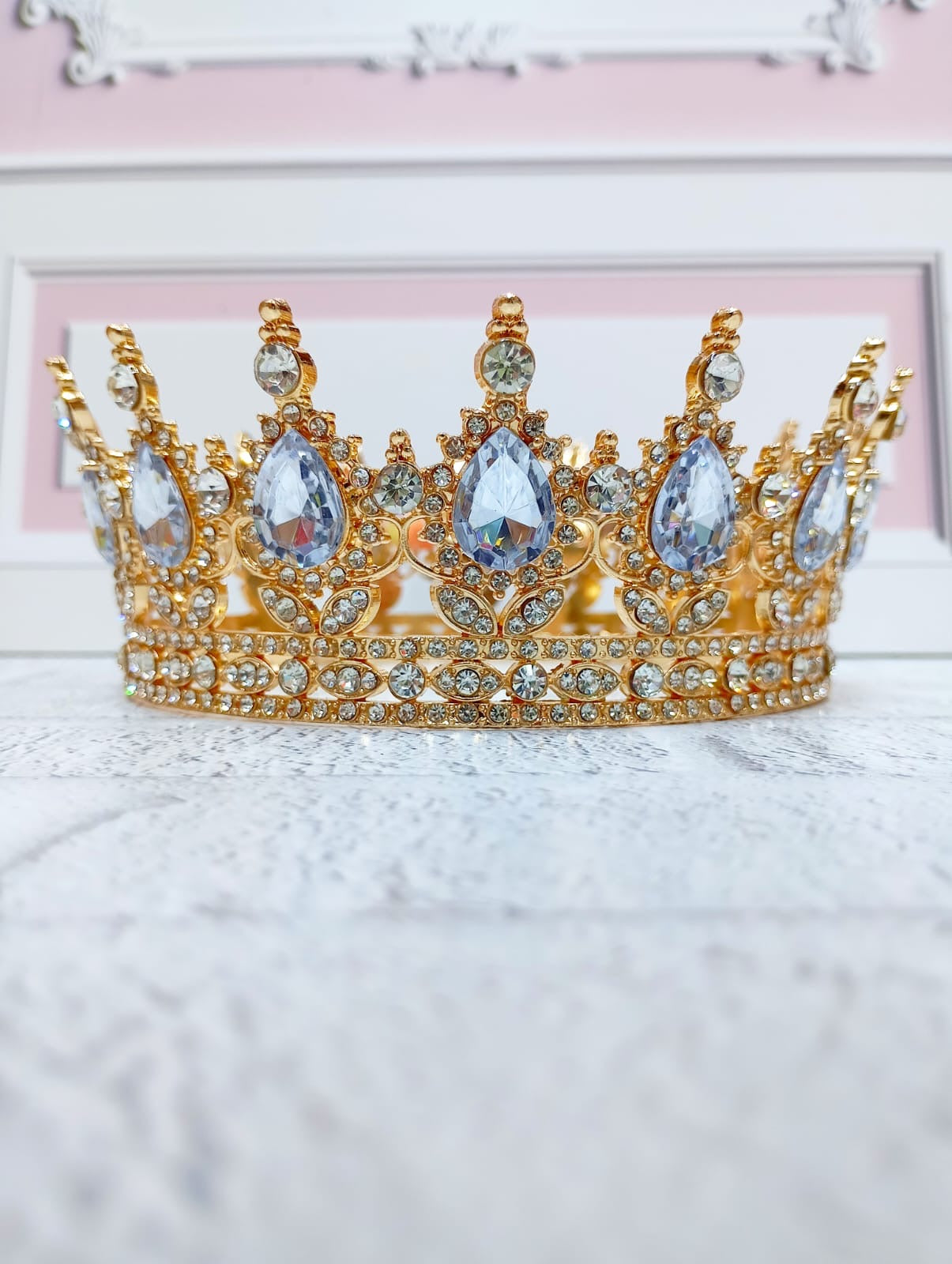 CORONA DE METAL 15 CM