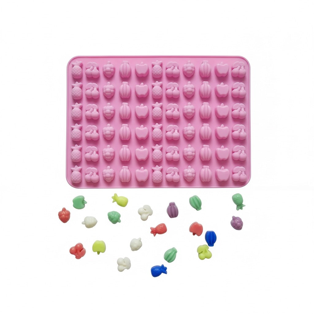 Molde Gomitas Frutas 1-2cm