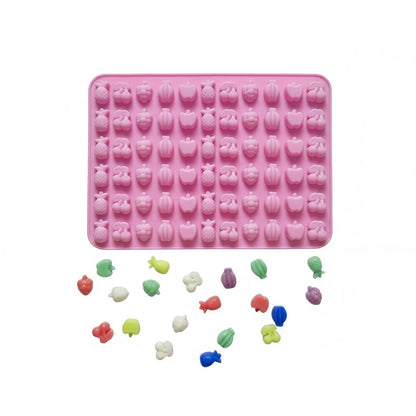 Molde Gomitas Frutas 1-2cm