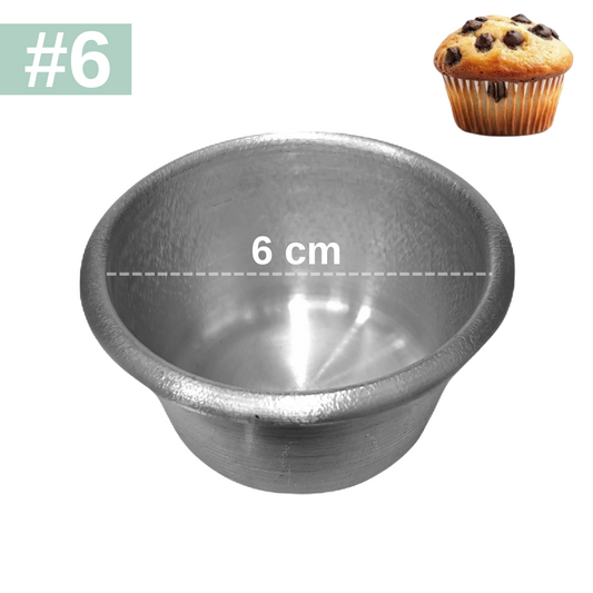 MOLDE CUPCAKE #6 DOCENA